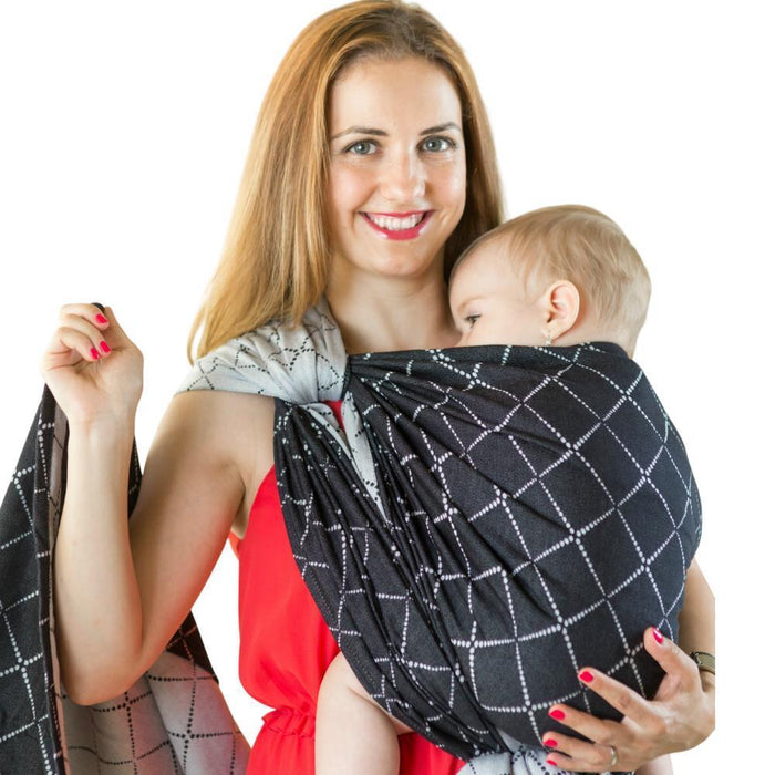 Pano Isara Woven Wrap Diamonda Black