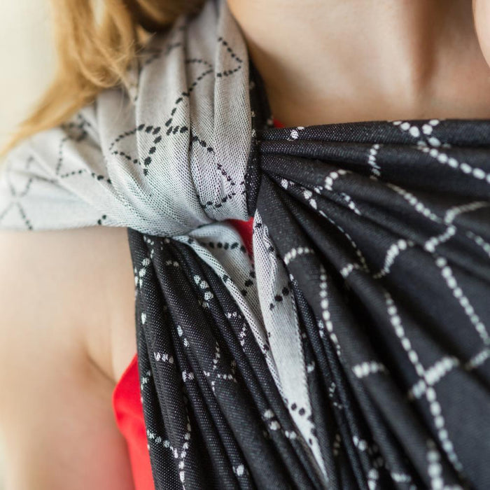 Pano Isara Woven Wrap Diamonda Black