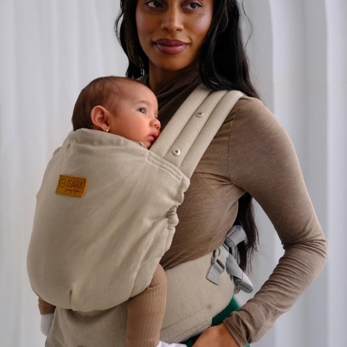 Marsúpio/Porta-Bebés Isara Elite Linen Sandstone