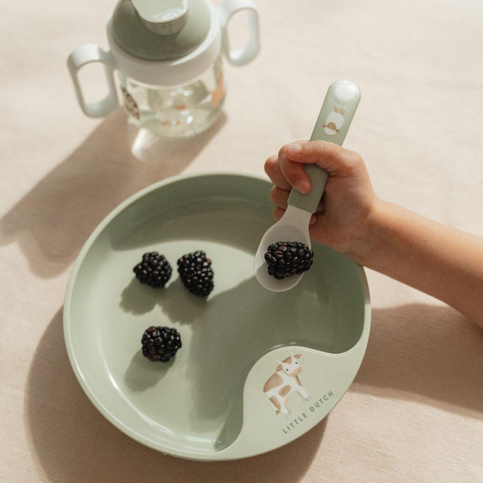 Conjunto de 2 Colheres de Aprendizagem Little Farm