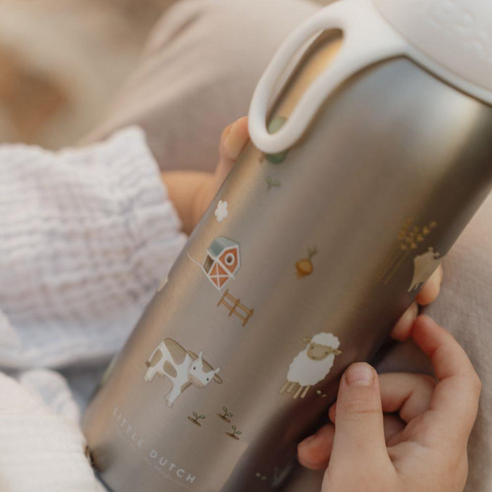 Little Farm Stainless Steel Thermal Bottle 350 ml