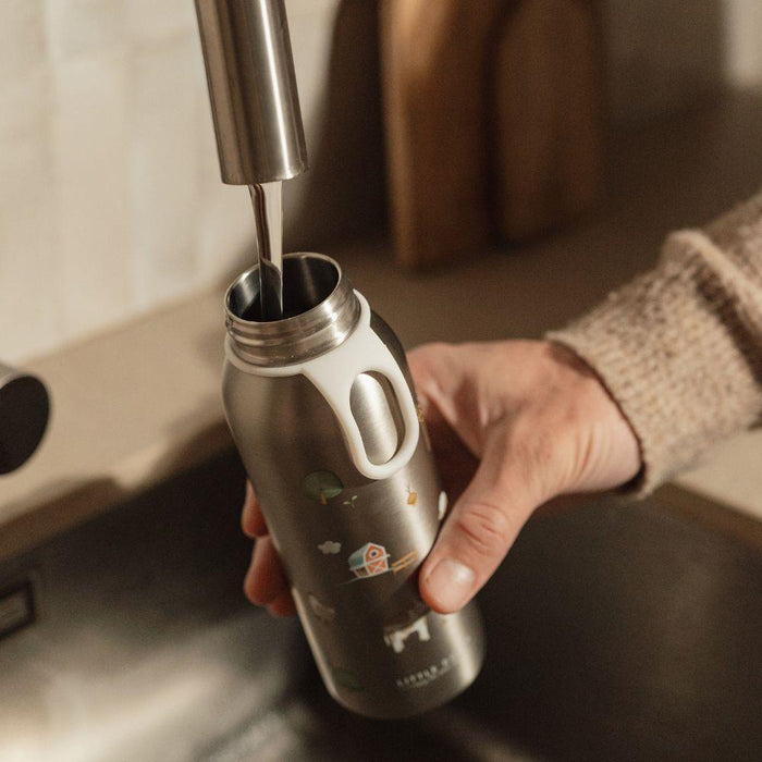 Little Farm Stainless Steel Thermal Bottle 350 ml