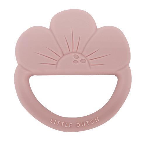 Little Dutch Silicone Teether Flower Pink