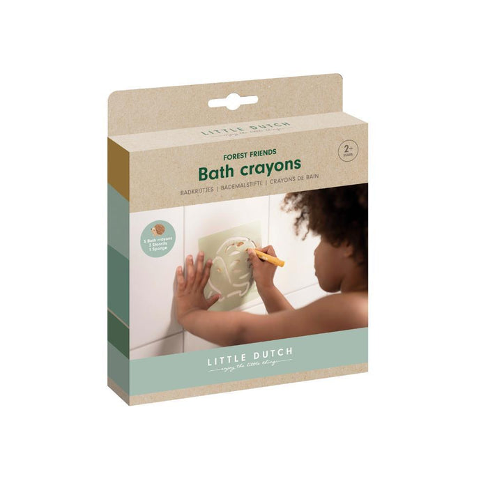 Lápis de Cera para Banho Little Dutch Forest Friends