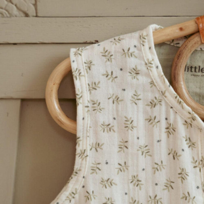 Saco de Dormir Little Dutch Blueberry Leaves 90cm Tog 0.5