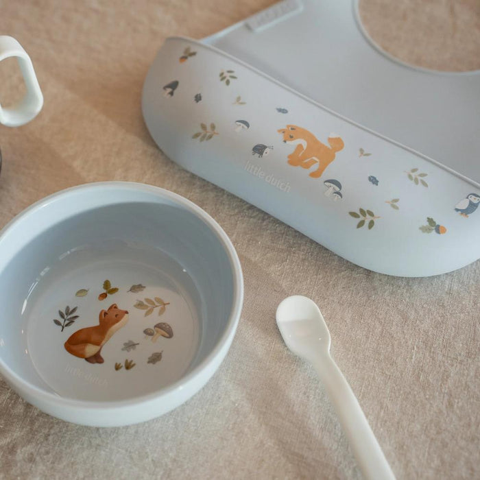 Babete em Silicone Mepal x Little Dutch Forest Friends