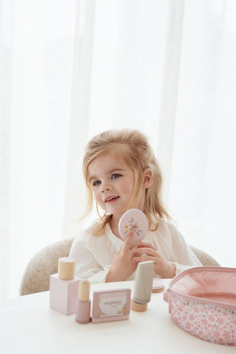 Mala de Maquilhagem com Acessórios em Madeira Little Dutch