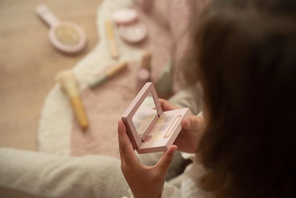 Mala de Maquilhagem com Acessórios em Madeira Little Dutch