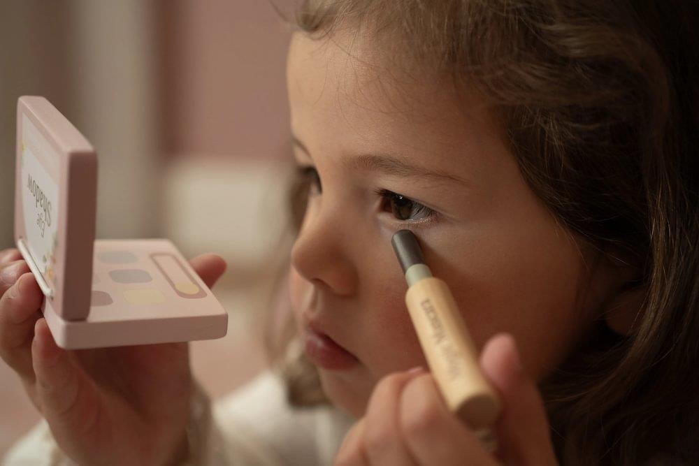 Mala de Maquilhagem com Acessórios em Madeira Little Dutch