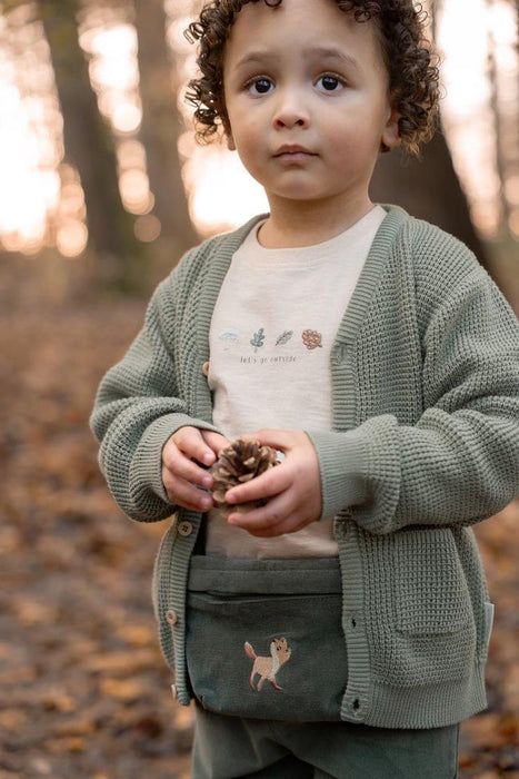 Bolsa de Cintura Little Dutch Forest Friends Green