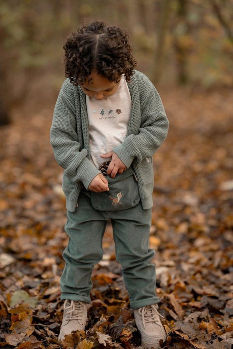 Bolsa de Cintura Little Dutch Forest Friends Green