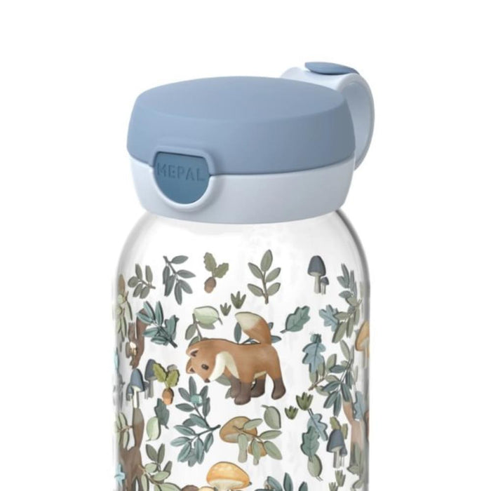 Garrafa com Tampa Flip Mepal x Little Dutch Forest Friends 600ml