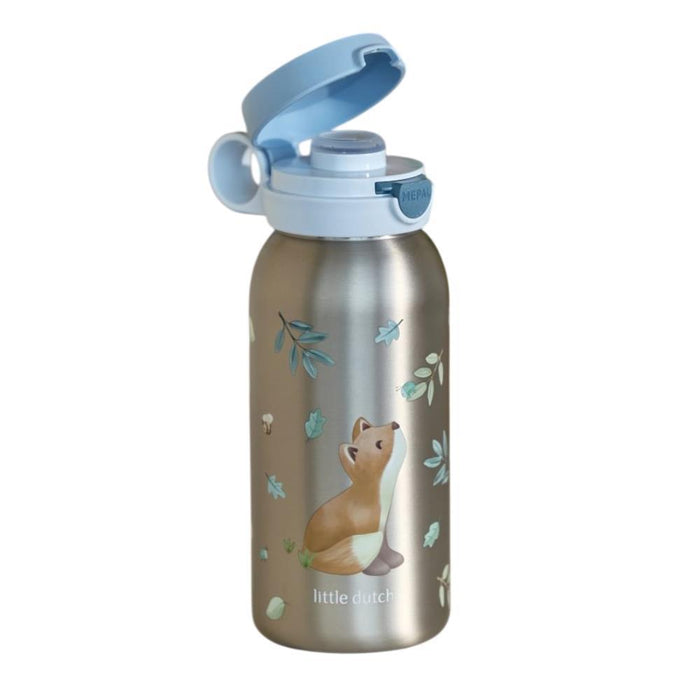 Garrafa em Inox com Tampa Flip Mepal x Little Dutch Forest Friends 600ml