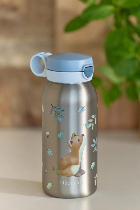 Garrafa em Inox com Tampa Flip Mepal x Little Dutch Forest Friends 600ml