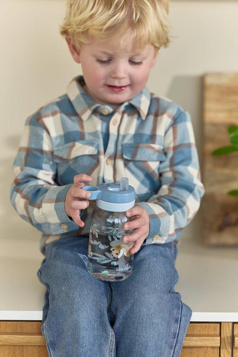 Garrafa com Palhinha Mepal x Little Dutch Forest Friends 450ml