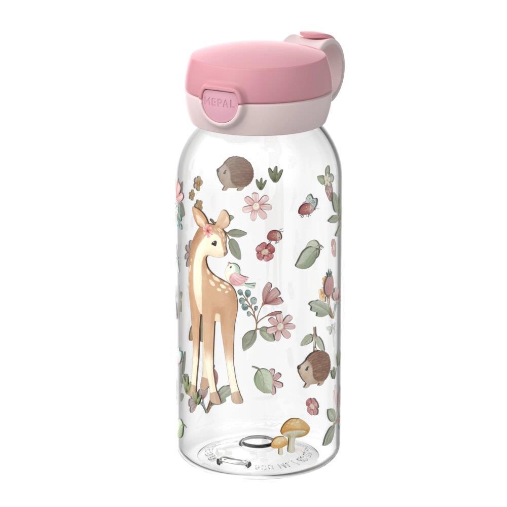 Garrafa com Tampa Flip Mepal x Little Dutch Fairy Garden 600ml