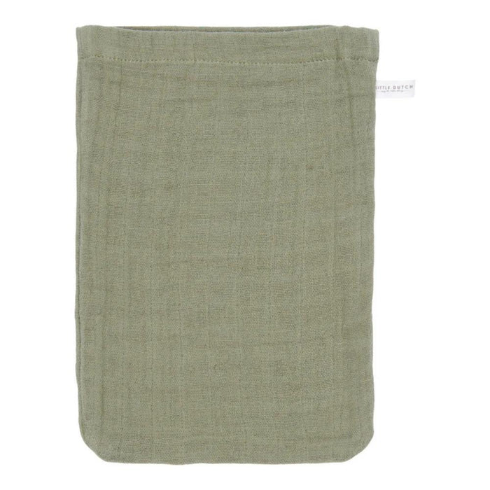 2 Little Farm Bath Gloves/Pure Olive
