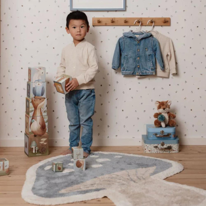 Tapete Little Dutch Cogumelo 102x118cm