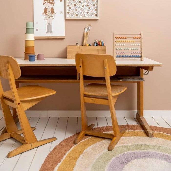 Tapete Little Dutch Rainbow Vintage 80x130cm