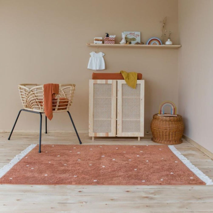 Tapete Little Dutch Dot Pure Terracota 120x170cm