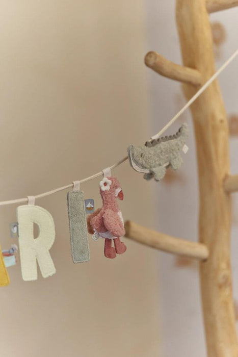Pendente para Grinalda Little Dutch Safari Friends Flamingo