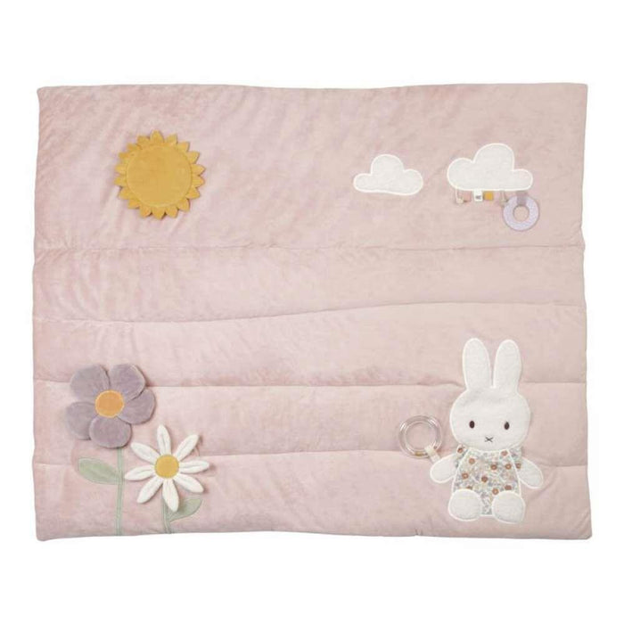 Tapete de actividades Little Dutch Miffy Little Flowers 80x100 cm
