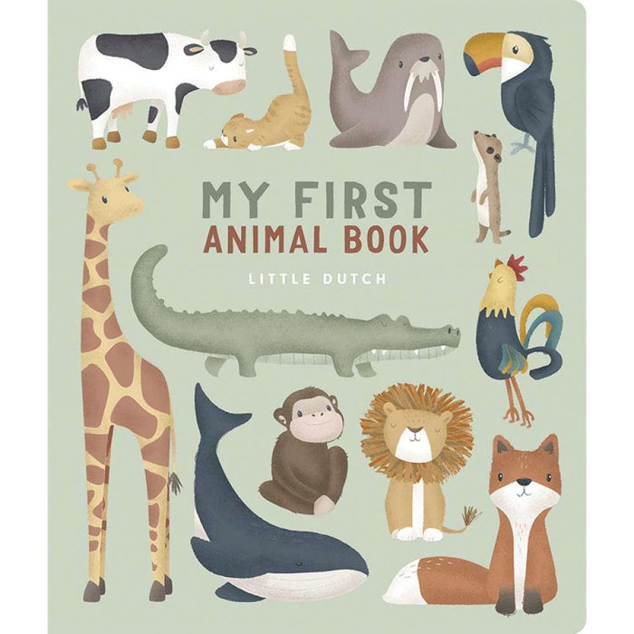 Little Dutch Book Mi primer libro de animales en inglés