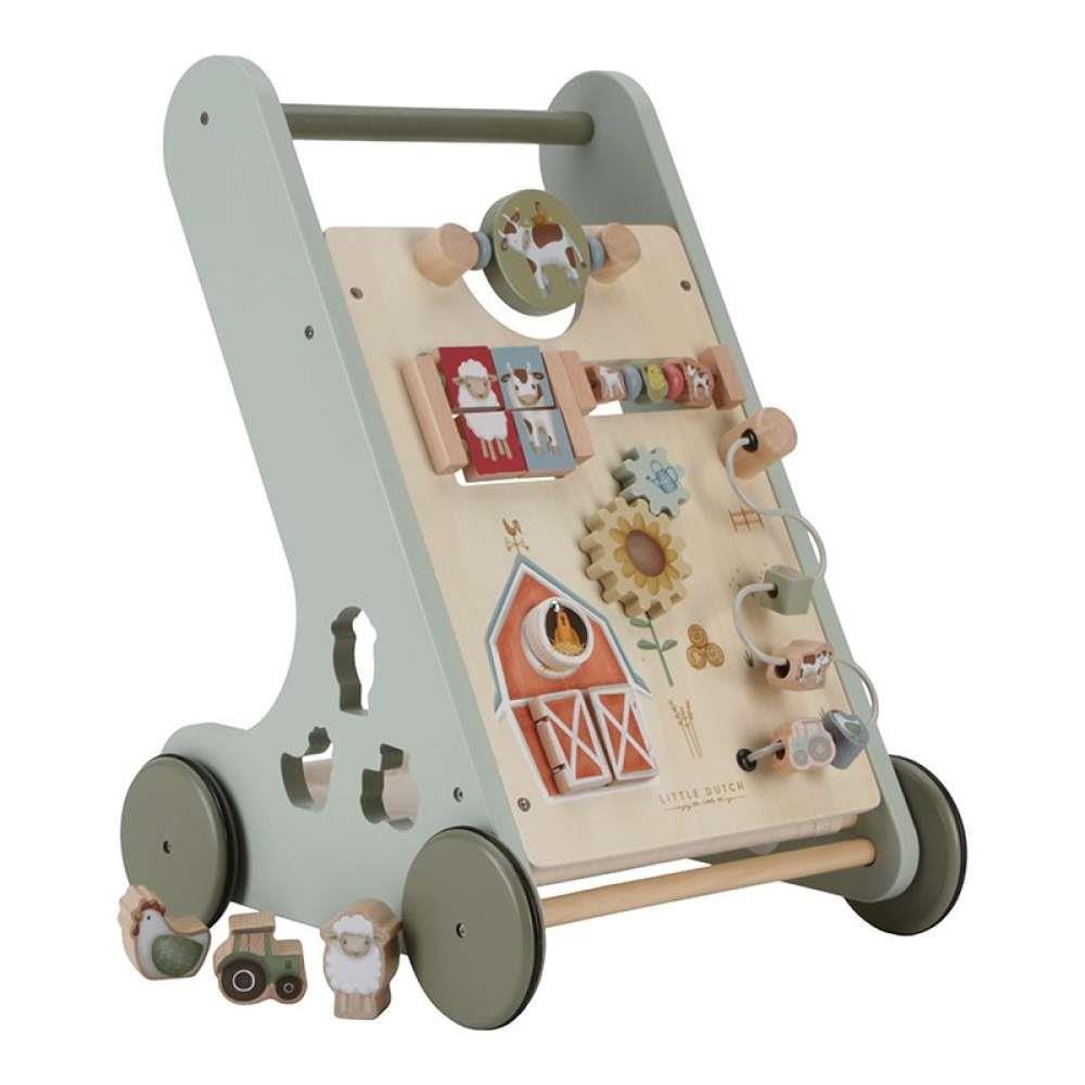 Little Farm Wooden Activity Walker