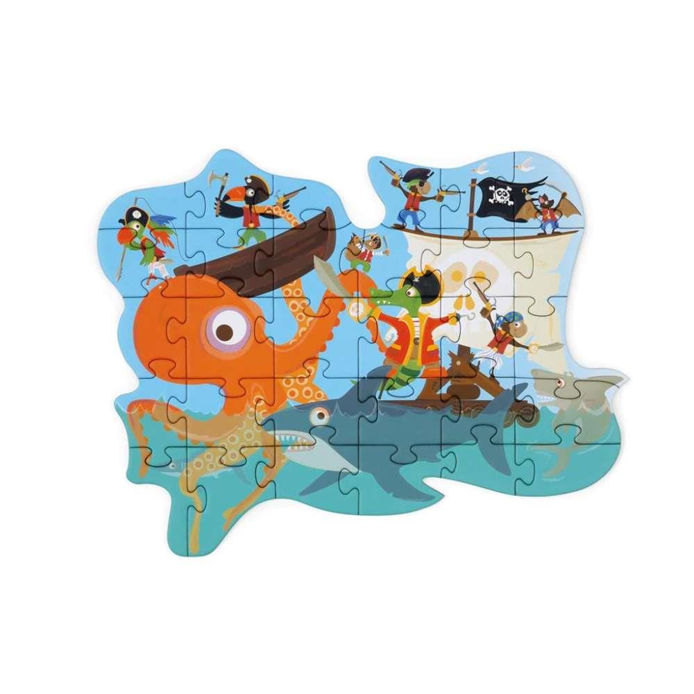 Pirates Contour Puzzle 29 Pieces