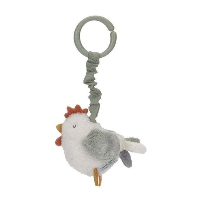 Peluche Musical y Vibrador Pollito Little Farm