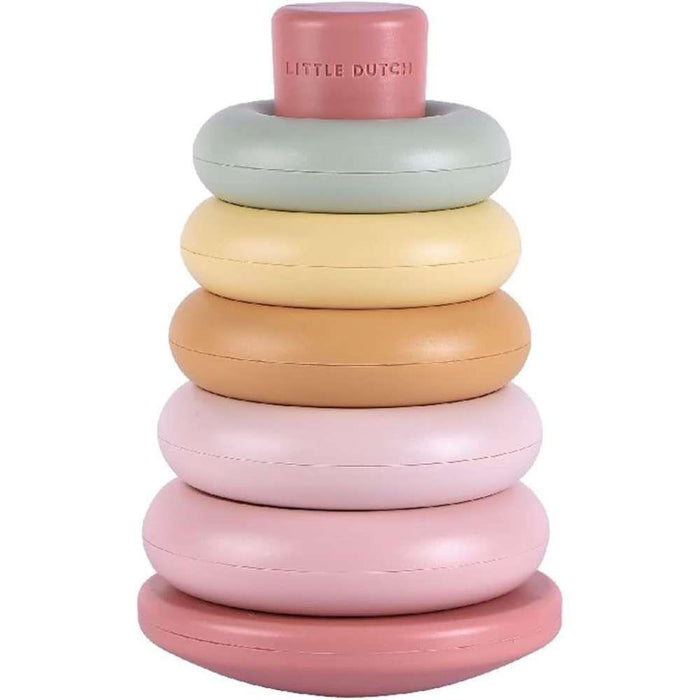 Argolas de Empilhar Rosa