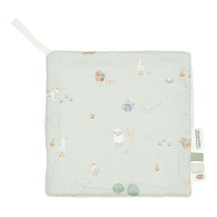 Doudou em Musselina com Fita para Chupeta Little Dutch Little Farm