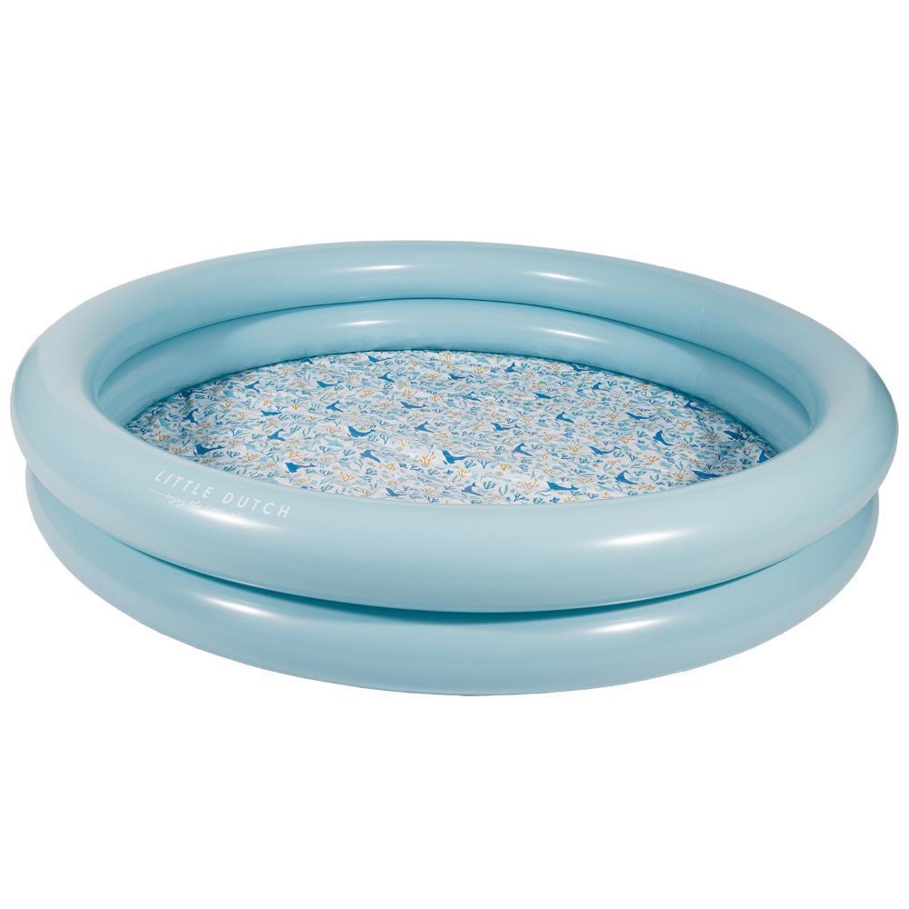Piscina hinchable azul Little Dutch Ocean Dreams