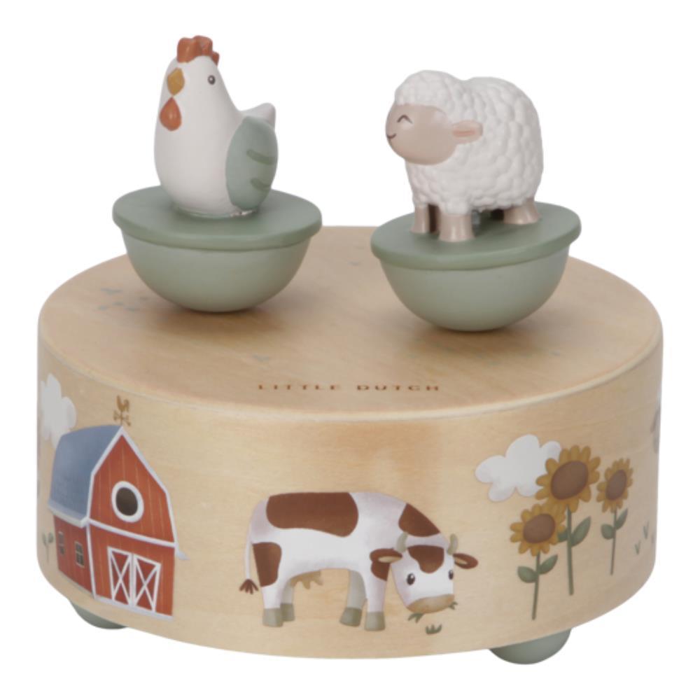 Little Dutch Little Farm Wooden Music Box