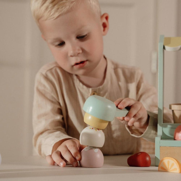 Wooden Ice Cream Shop Toys Little Dutch — BabyCool
