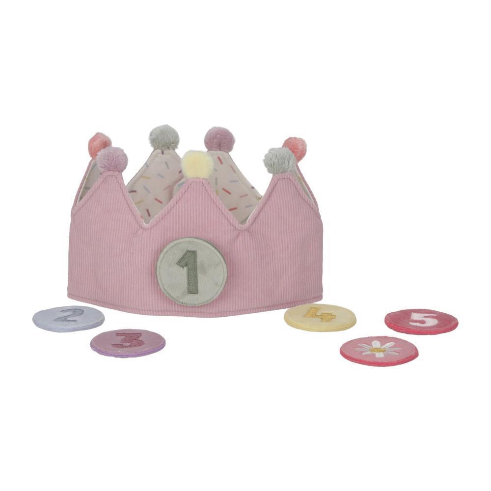 Coroa de Aniversário com Patches Little Dutch Rosa