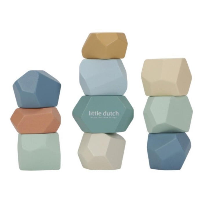 10 Pedras de Empilhar Little Dutch Forest Friends