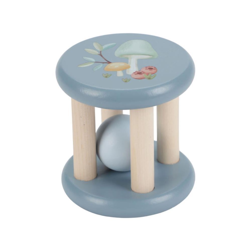Rueca de madera de los Pequeños Amigos del Bosque Holandés