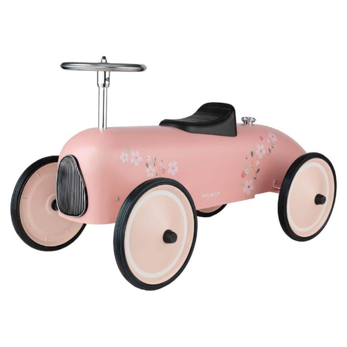 Pink "Ride-On" Metal Car