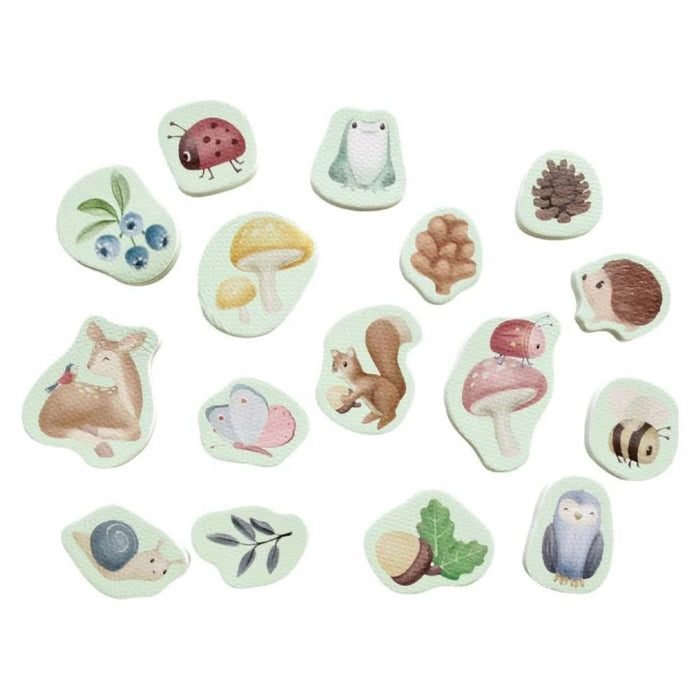 Figuras de Banho em Espuma Little Dutch Forest Friends e Fairy Garden