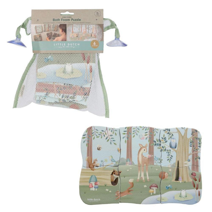Puzzle em Espuma para Banho Little Dutch Forest Friends