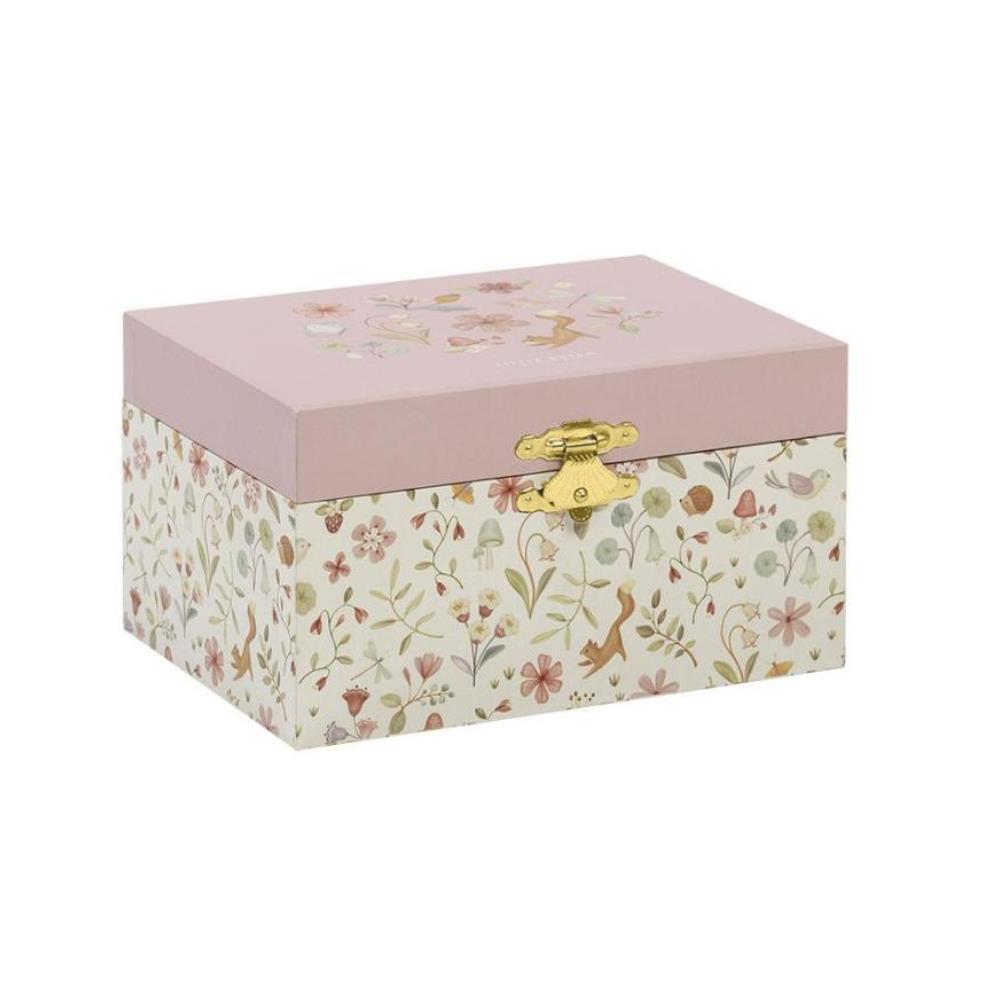 Caja de música rosa