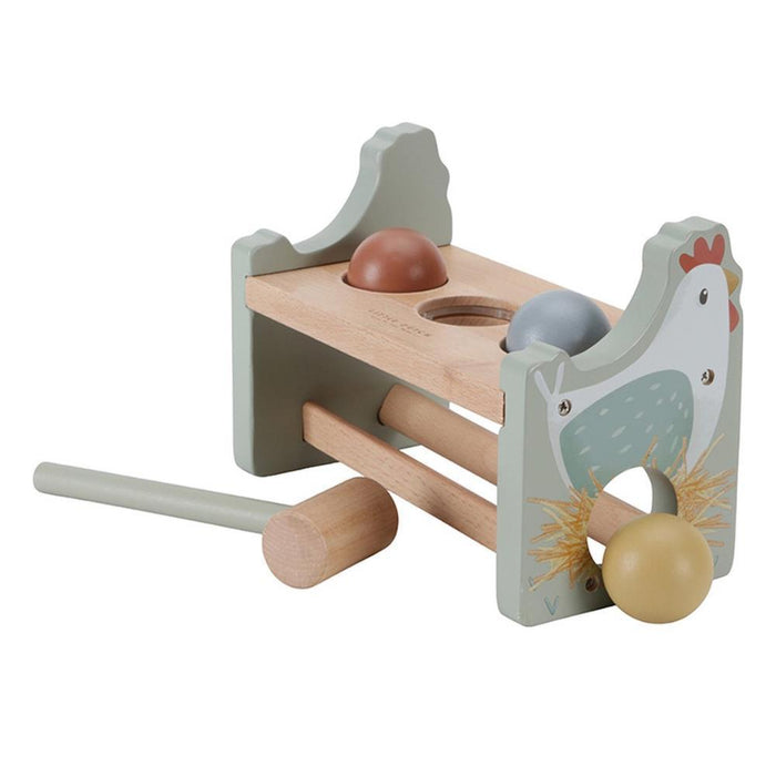 Juego de martillar la pequeña granja