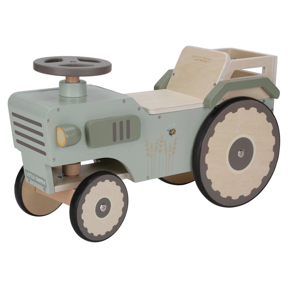 Ride On Little Farm Wooden Tractor