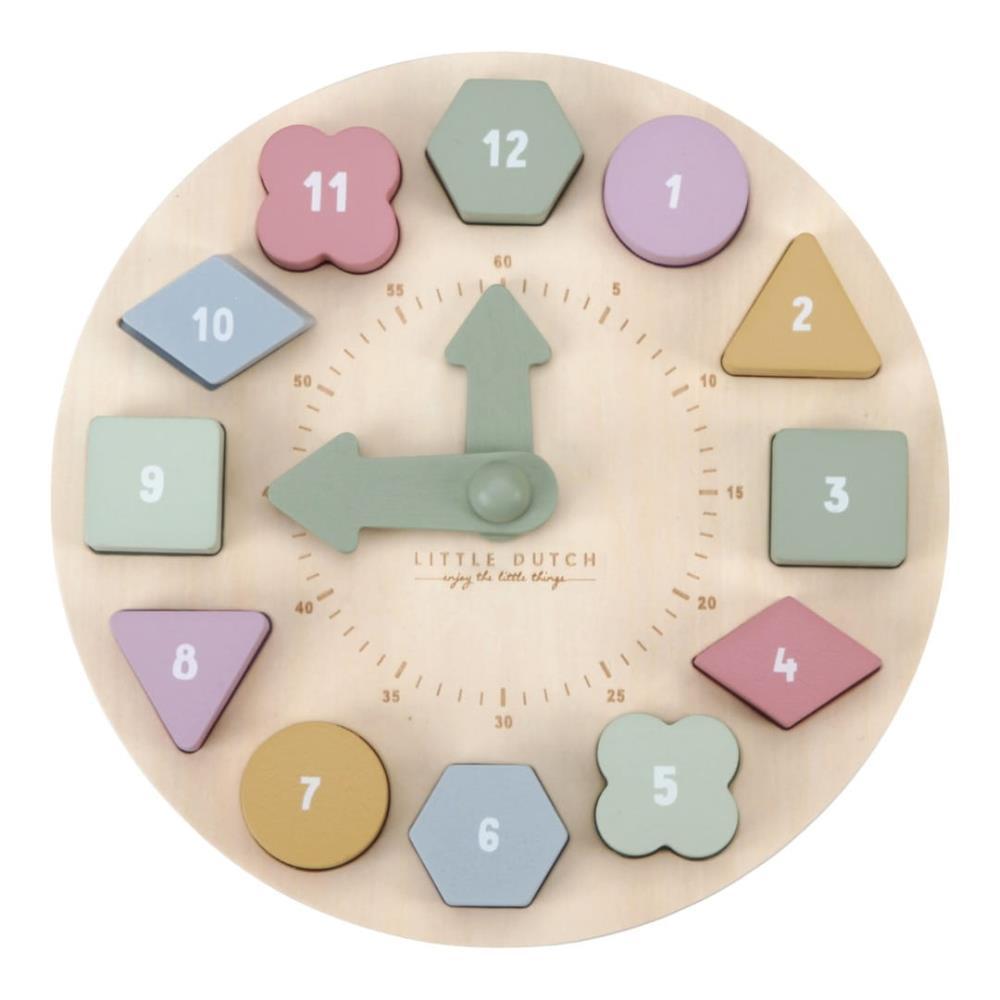 Reloj rompecabezas de madera Little Farm