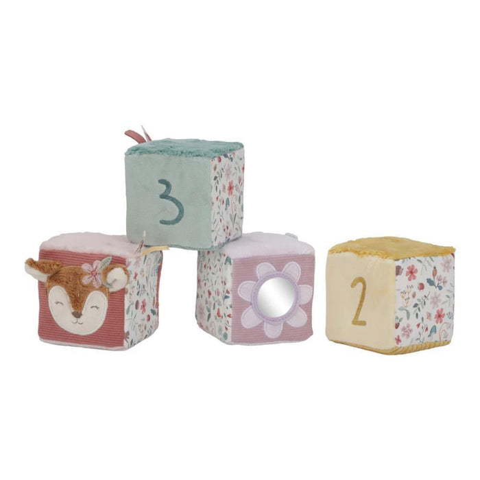 4 Fairy Garden Soft Activity Cubes