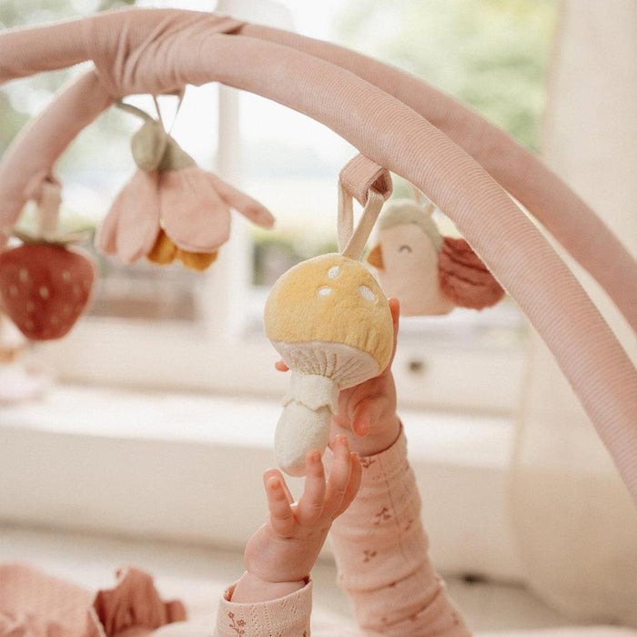 Ginásio e Tapete de Atividades Little Dutch Fairy Garden Rosa