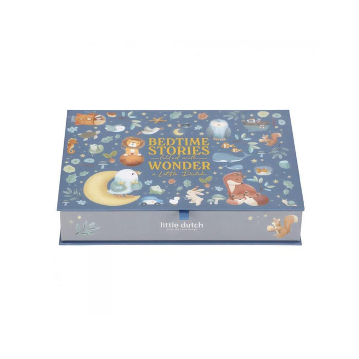 Caixa com Lanterna Projetora e Histórias Little Dutch Blue