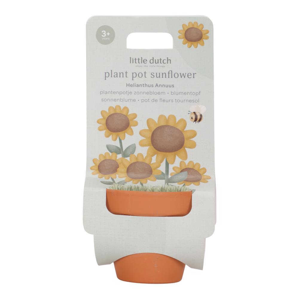 Maceta para semillas de girasol Little Dutch Forest Friends