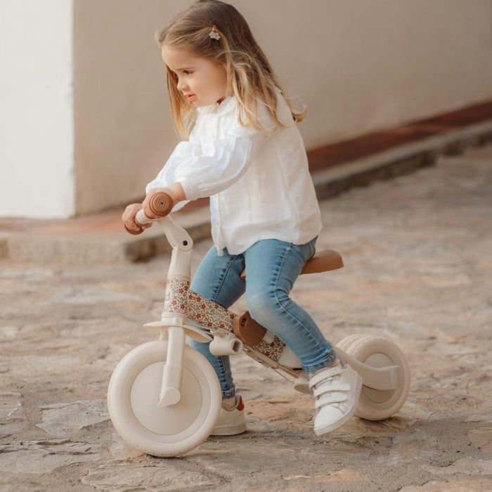 Triciclo Evolutivo 4 em 1 Little Dutch Sunny Flower